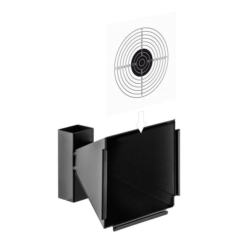 PORTE CIBLE CONIQUE 14 X 14 CM BO MANUFACTURE EN ACIER