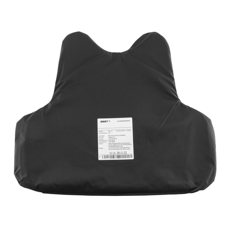 GILET PARE BALLES BSST PORT DISCRET NOIR SK1+ - Taille XL