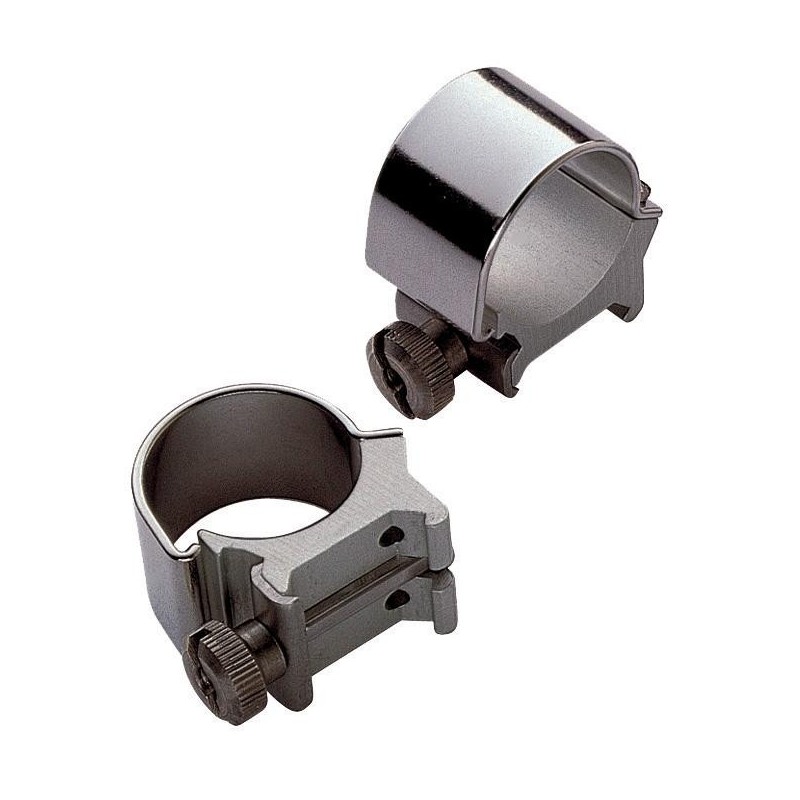 PAIRE DE COLLIERS TOP MOUNT 30MM WEAVER BAS NOIR MAT