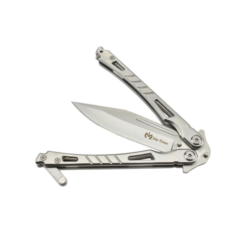 Maxknives P35S Couteau papillon en acier inoxydable