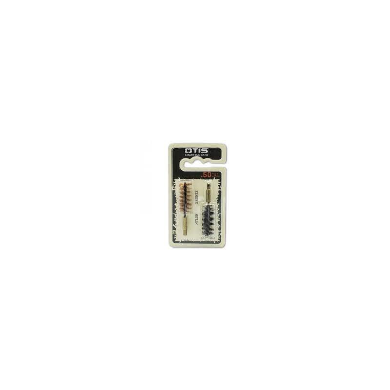 Lot de 2 brosses de nettoyage pour arme calibre .50"/12,7 mm
