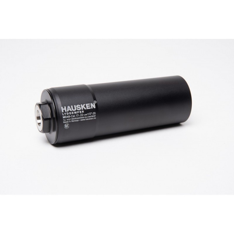 Silencieux Hausken MD45 pour cal.22 sans adaptateur  M18X1 Diam. 45