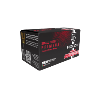 FIOCCHI AMORCES PRIMERS SMALL PISTOL - BOITE DE 150 UNITÉS