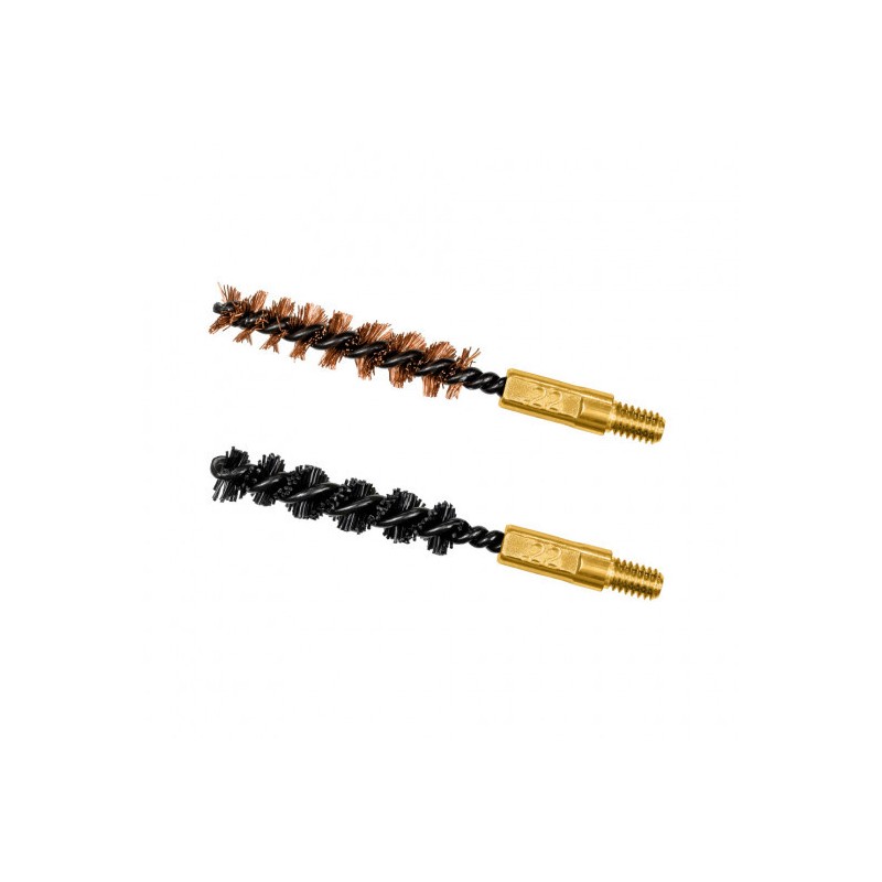 Lot de 2 brosses de nettoyage OTIS pour arme calibre .223"/5,56 mm, .22LR, .22-250
