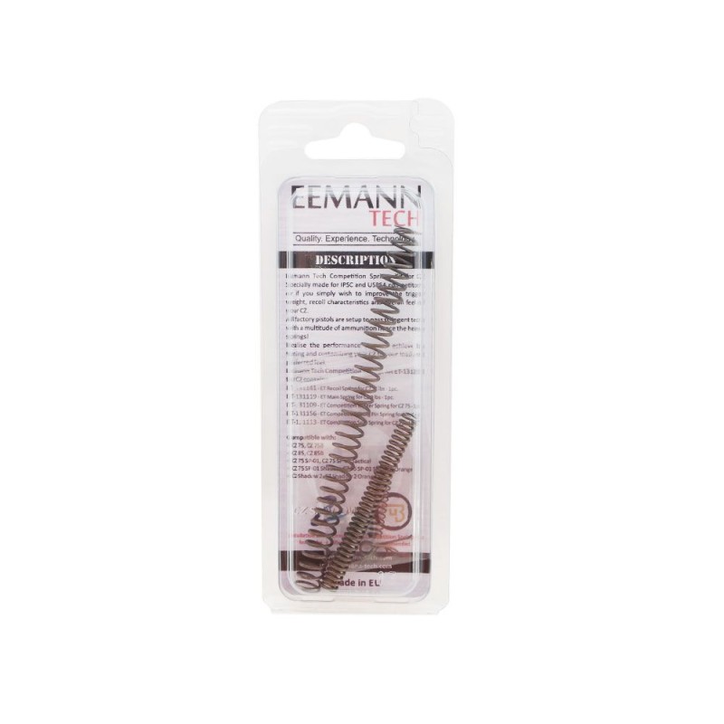 EEMANN TECH COMPETITION SPRINGS KIT (Kit ressorts Compétition) POUR CZ   ET-131203