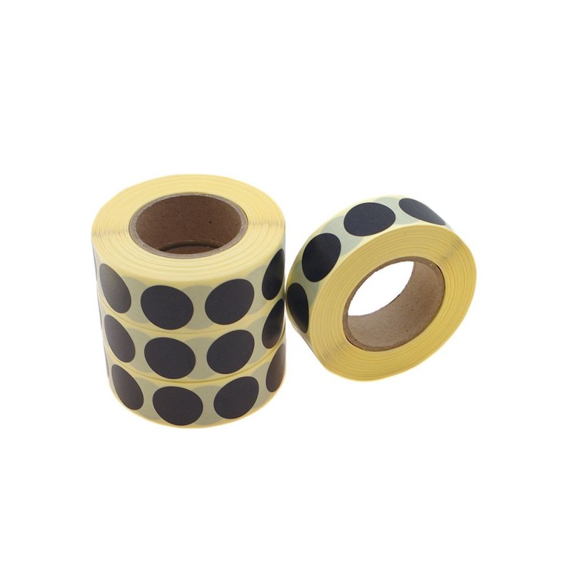 EEMANN TECH CIBLES PASTILLES - NOIR - BLACK - 20MM X 1000PCS.