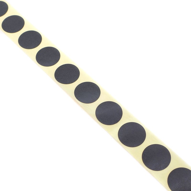 EEMANN TECH CIBLES PASTILLES - NOIR - BLACK - 20MM X 1000PCS.