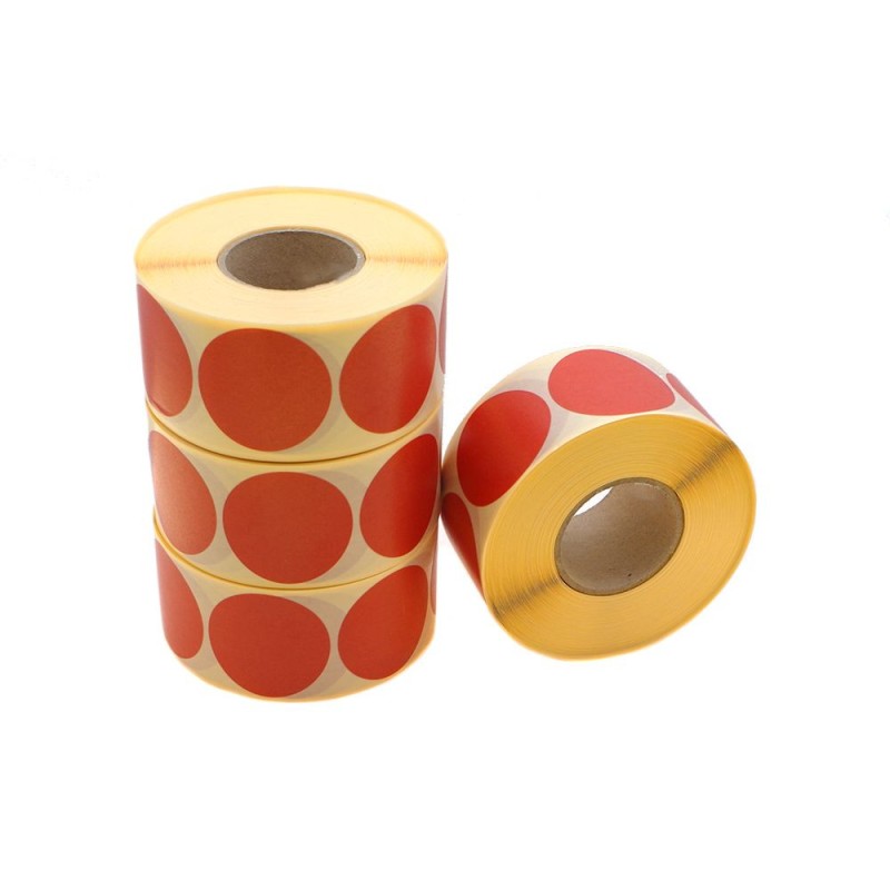 EEMANN TECH CIBLES PASTILLES - RED - 40MM X 1000PCS.