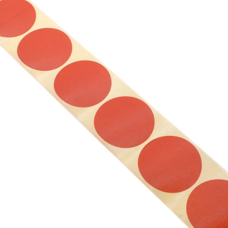 EEMANN TECH CIBLES PASTILLES - RED - 40MM X 1000PCS.