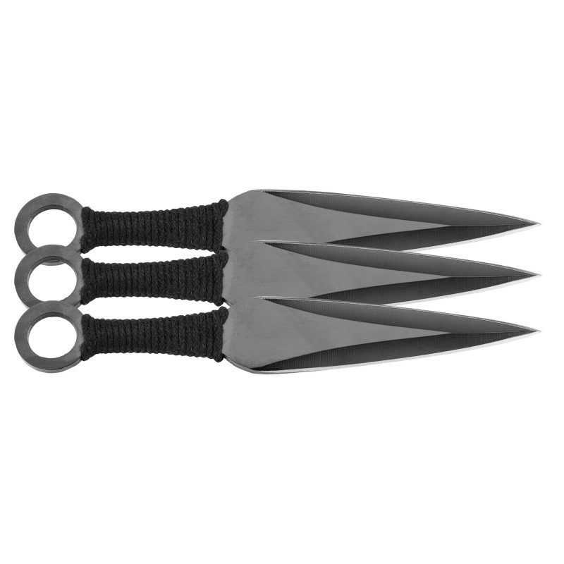 ENSEMBLE DE 3 KUNAI 15 CM