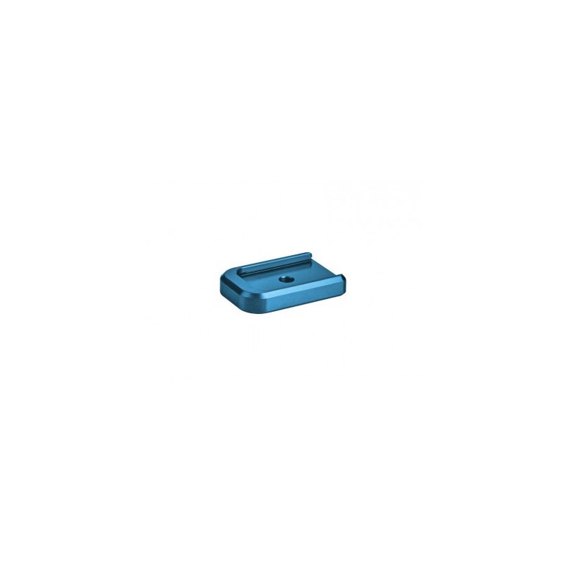 Talon chargeur Alu bleu pour pistolet CZ 75 Shadow 2