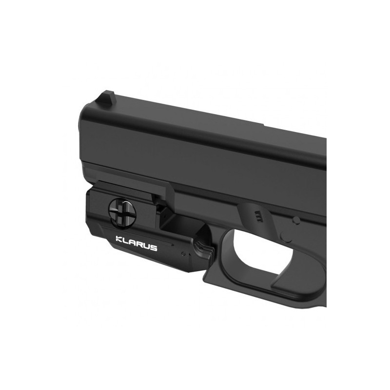 LAMPE TACTIQUE RECHARGEABLE GL1 NOIR600 LUMENS POUR ARMES DE POING