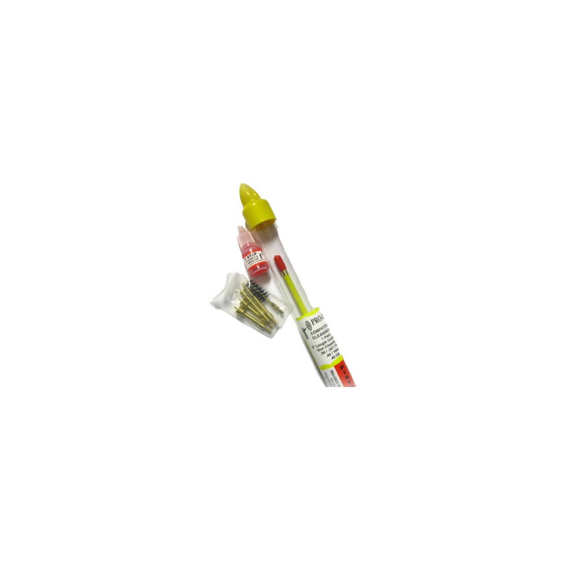 KIT DE NETTOYAGE UNIVERSEL ARMES DE POING CAL. 38/9/40/45
