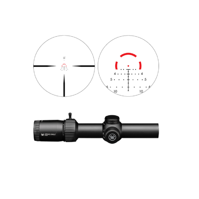 Lunette VORTEX STRIKE EAGLE 1-8x24 AR-BDC3 IL SFP (MOA)