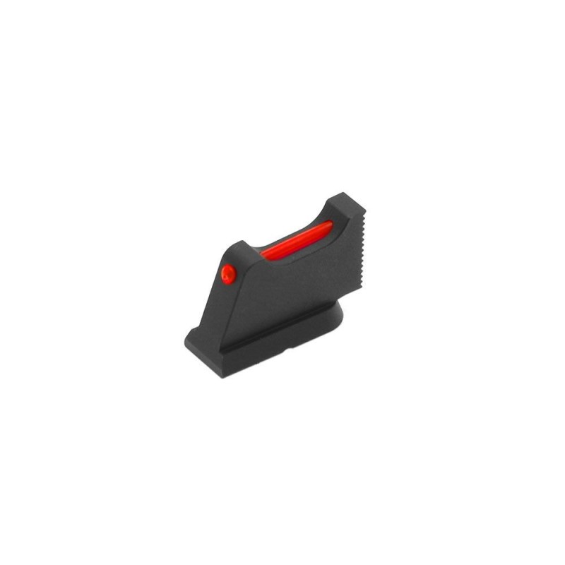 EEMANN TECH FRONT SIGHT (guidon) POUR CZ 75, CZ SHADOW 2,  AVEC FIBRE OPTIQUE DE 1MM -  Hauteur 7 mm Largeur 3mm  ET-130217