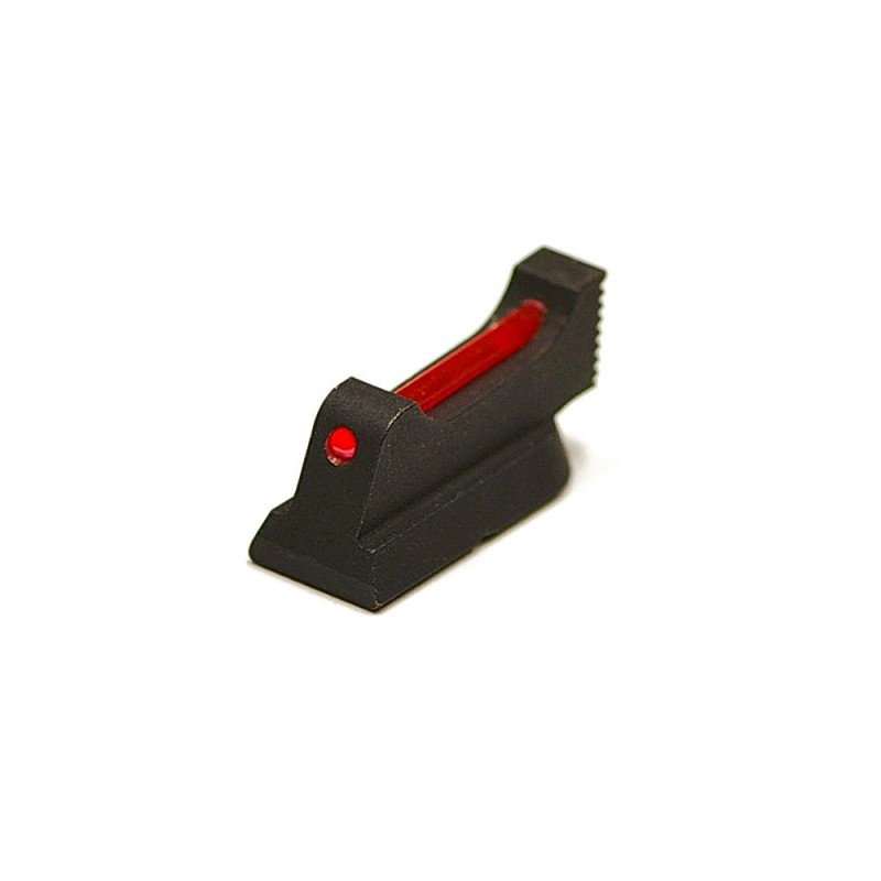 EEMANN TECH FRONT SIGHT (guidon) POUR CZ 75, CZ SHADOW 2,  AVEC FIBRE OPTIQUE DE 1MM  -  Hauteur 7,5 mm Largeur 3mm  ET-130221