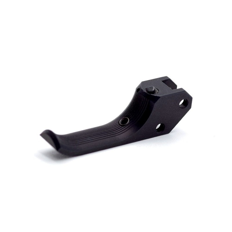 Détente pour pistolet CZ 75 simple action uniquement, courbée, noire