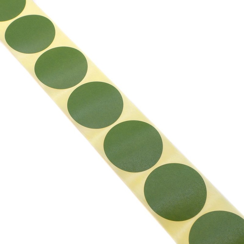 EEMANN TECH CIBLES PASTILLES - VERT - GREEN - 40MM X 1000PCS.