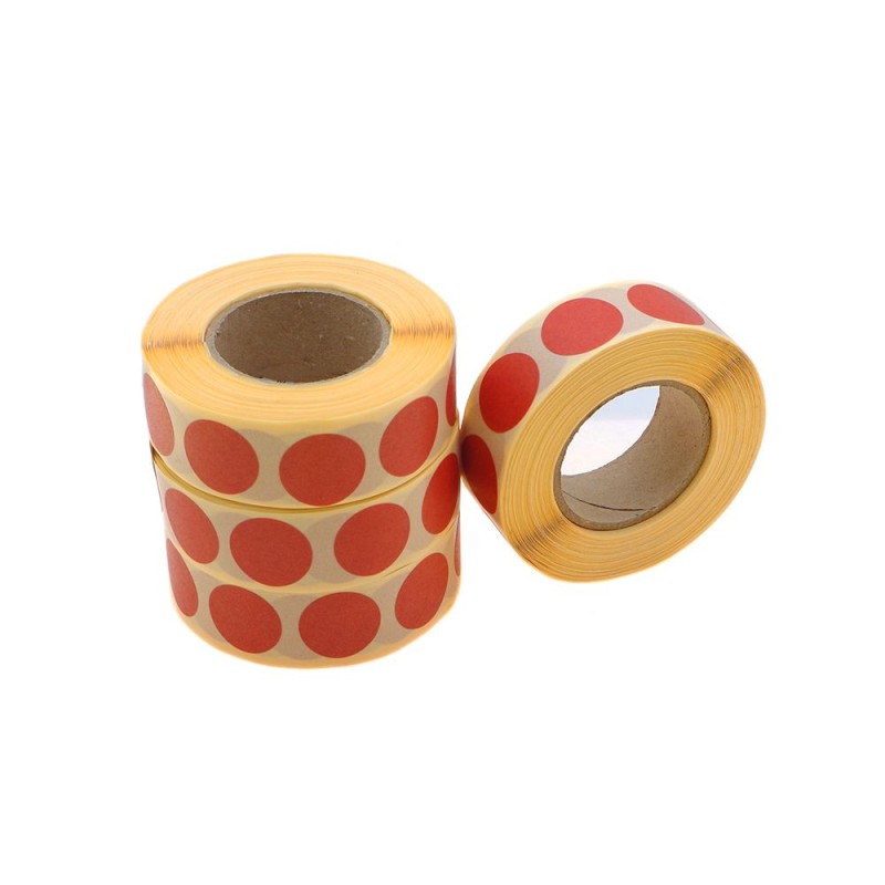 EEMANN TECH CIBLES PASTILLES - RED - 20MM X 1000PCS.