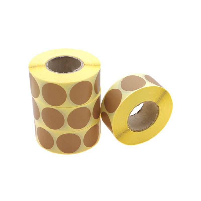 EEMANN TECH CIBLES PASTILLES - MARRON - TAN - 30MM X 1000PCS.