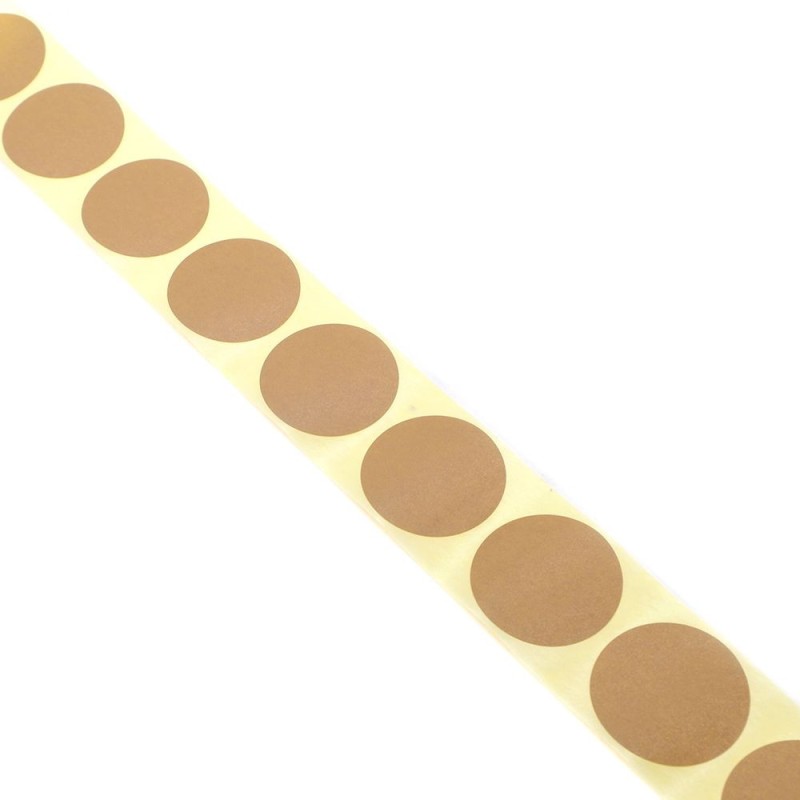 EEMANN TECH CIBLES PASTILLES - MARRON - TAN - 30MM X 1000PCS.