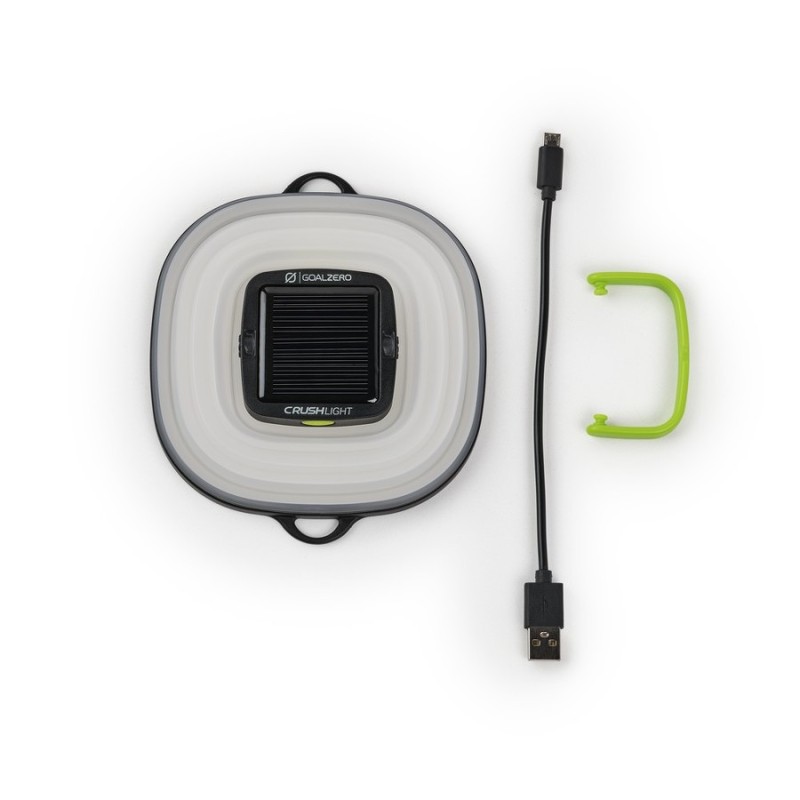 LANTERNE SOLAIRE SOLAIRE LED CRUSHLIGHT | ULTRA COMPACTE