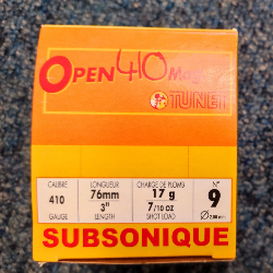 Open 410 subsonique 17g...