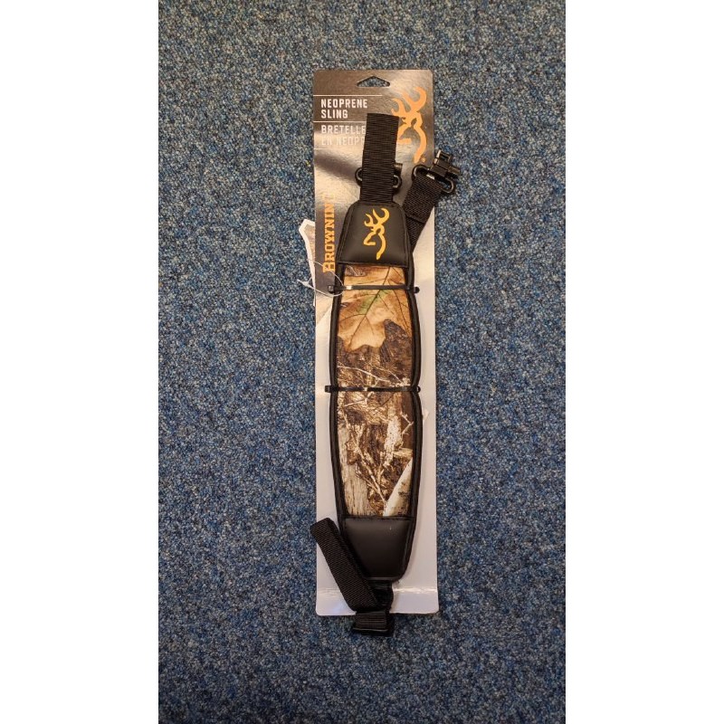 Bretelle BROWNING Néoprène BIG GAME Camo Realtree Edge pour carabine