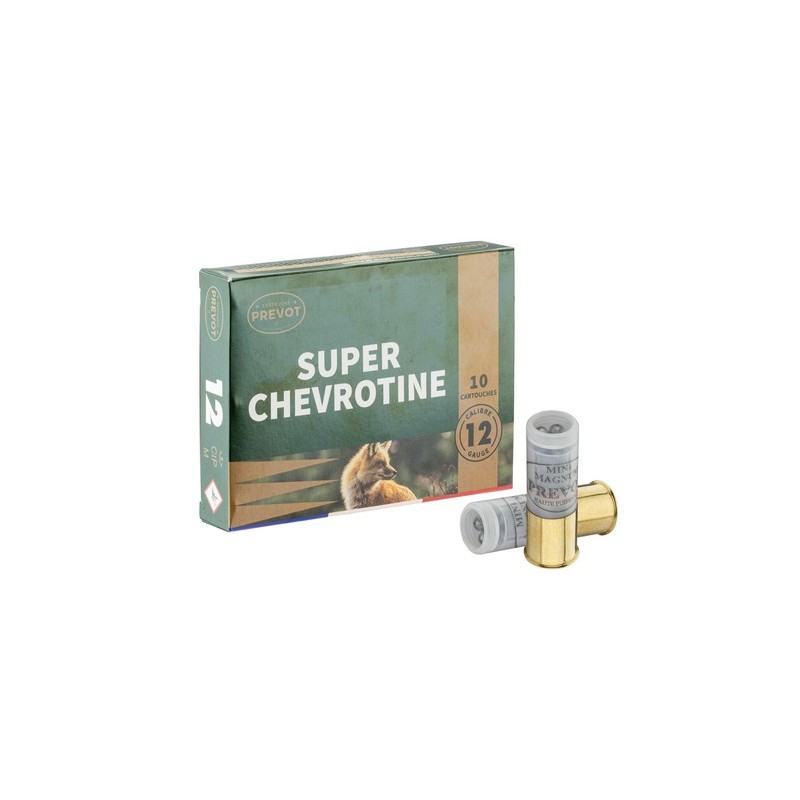 Cartouches PREVOT MINI-MAG JUP Cal.12/70 12grs