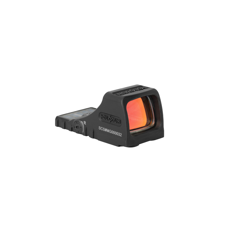 HOLOSUN SCS-MOS - Réticule: Vert - Bouton +/- et Panneau solaire - Titane