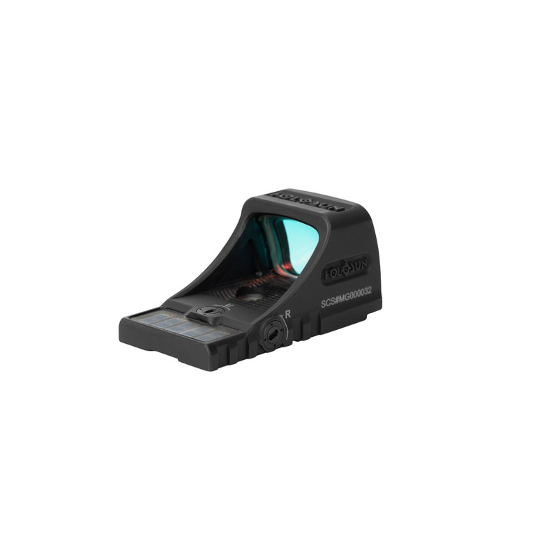 HOLOSUN SCS-MOS - Réticule: Vert - Bouton +/- et Panneau solaire - Titane