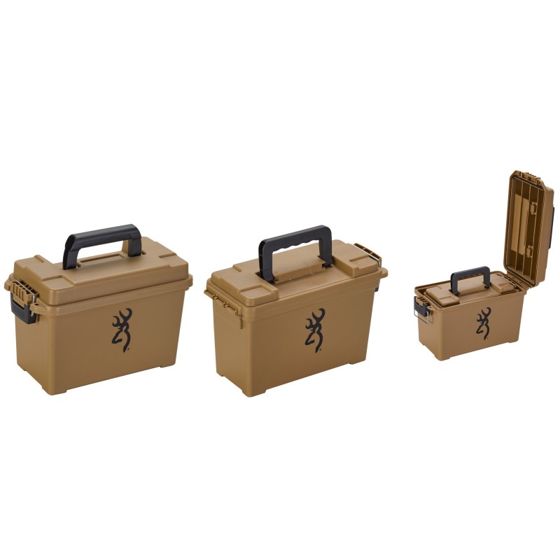 Mallettes à munitions BROWNING BUCKMARK DRY Storage (lot de 2)