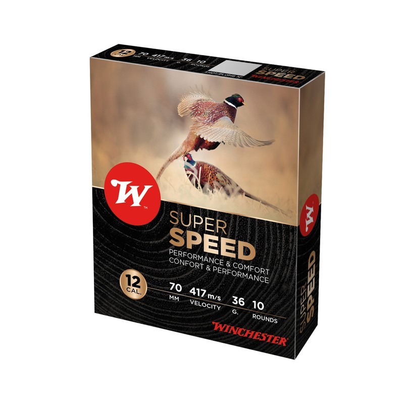 Cartouches WINCHESTER SUPER SPEED - cal: 12/70 - 36g