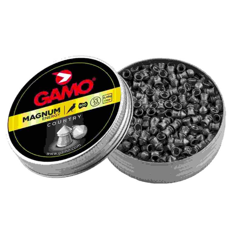 Plombs Gamo Magnum Energy country - cal. 4.5 mm - tête pointue