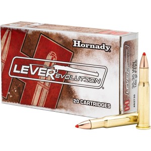 CARTOUCHES HORNADY FTX LEVEREVOLUTION - 30-30 WIN - 160 GR -  X20