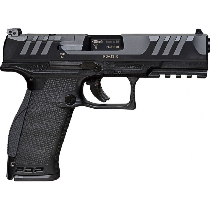 PISTOLET PDP FULL SIZE WALTHER 4,5'' CAL 9X19, 18 COUPS