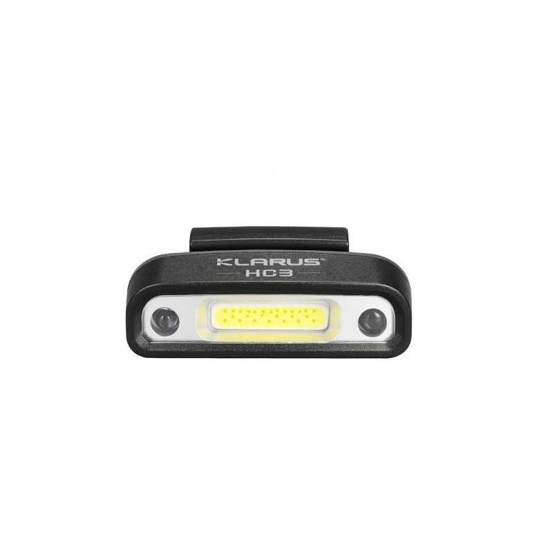 LAMPE FRONTALE KLARUS - RECHARGEABLE/CLIP/DETECTION MOUVEMENTS - MOD. HC3 - 100 LUMENS