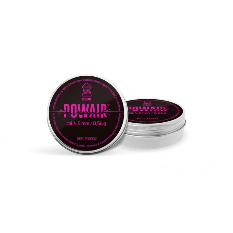 Plombs 4.5 pointus powair x500