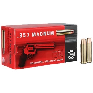 Cartouches GECO 357 MAGNUM  FMJ 158 grs