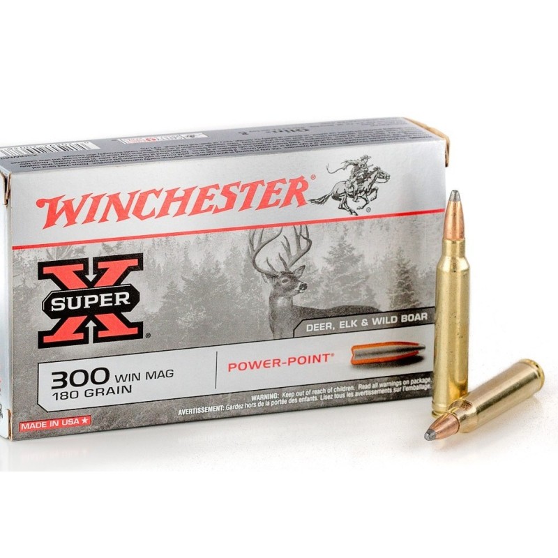 Win 300 super x power point 180gr x20