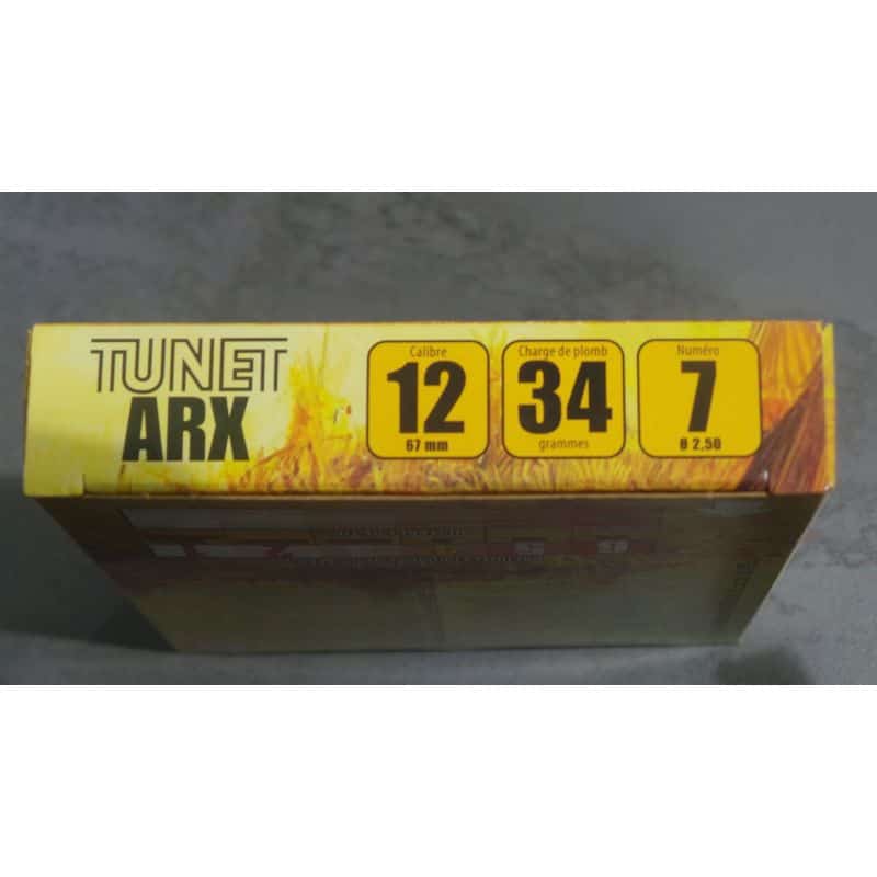 Cartouches TUNET ARX Cal.12/67  34grs n°7