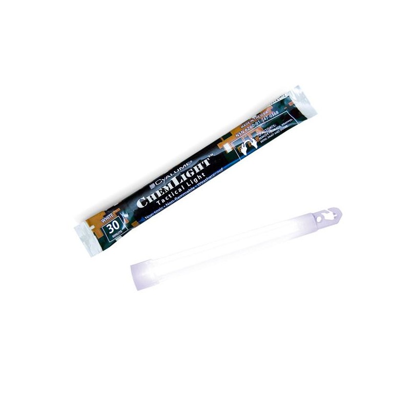 Cyalume 6" 8h Blanc