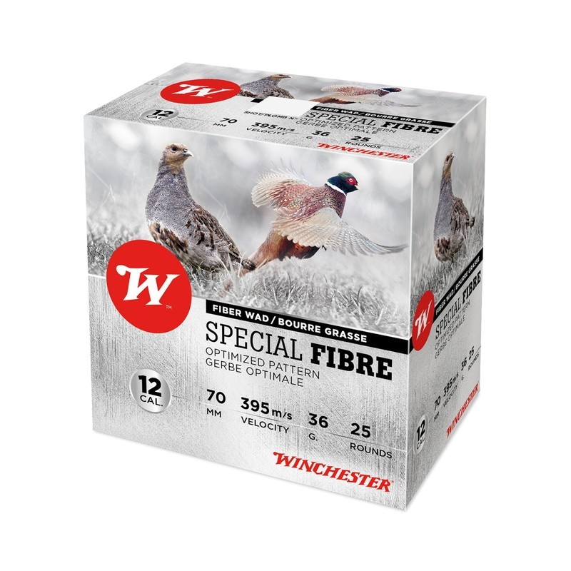 WINCHESTER 12/70 SPÉCIAL FIBRE CAL.12 32G PB9 X25