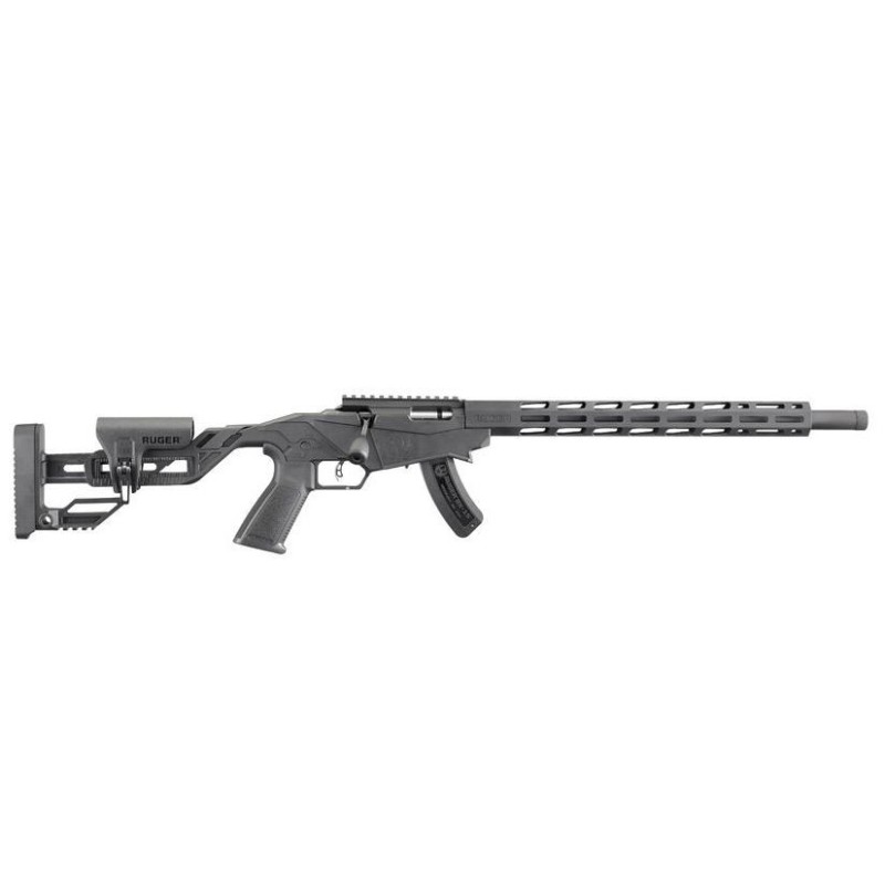 Carabine à verrou RUGER précision RPR, calibre 22LR, canon 18", fileté