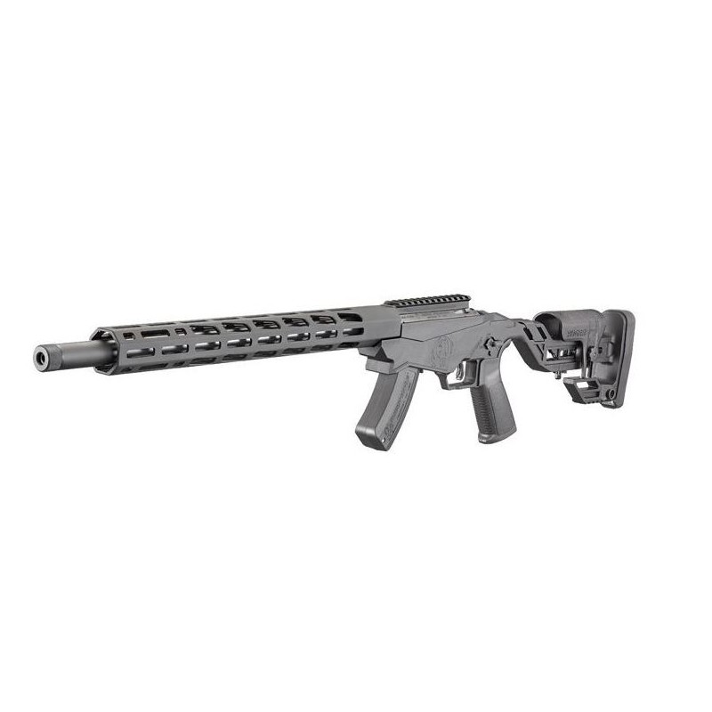 Carabine à verrou RUGER précision RPR, calibre 22LR, canon 18", fileté