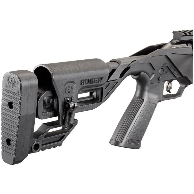 Carabine à verrou RUGER précision RPR, calibre 22LR, canon 18", fileté
