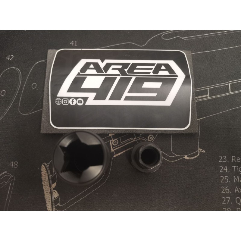AREA 419 - SUPPRESSEUR LINEAIRE HELLFIRE LFS - AR15 - 1/2-28