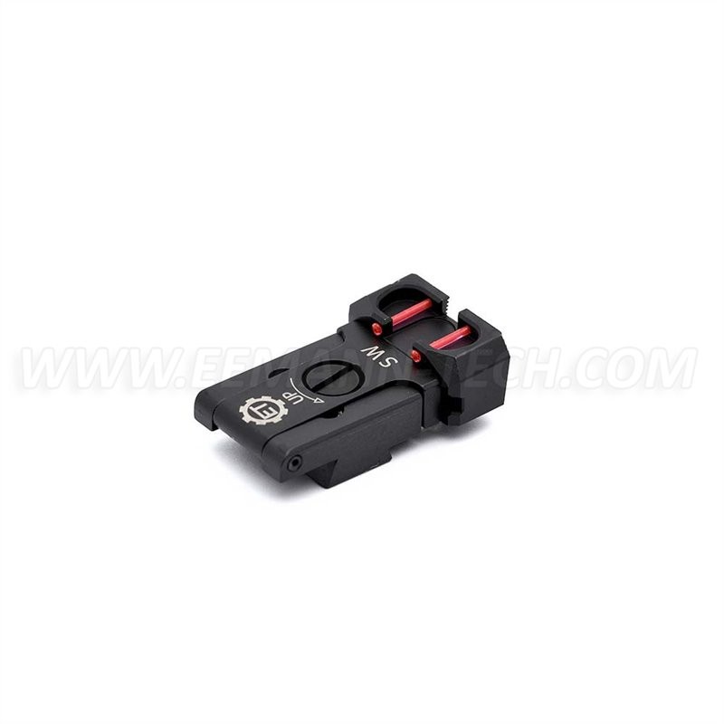 EEMANN TECH HAUSSE REGLABLE FIBRE OPTIQUE ROUGE POUR CZ SP-01 SHADOW ET SHADOW 2  ET-012025
