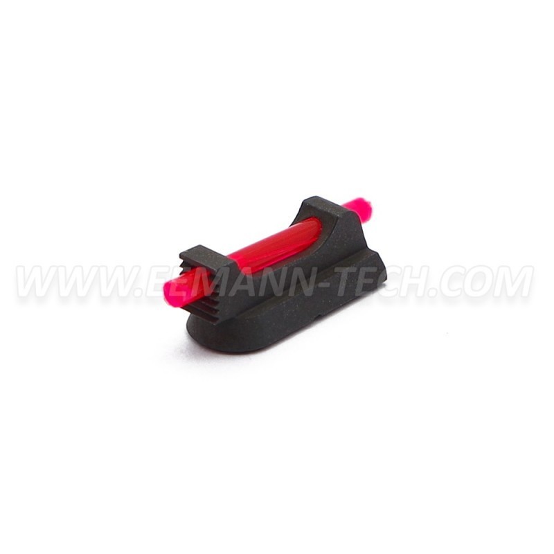 EEMANN TECH GUIDON FIBRE OPTIQUE ROUGE 1,5mm - LARGEUR 3 mm - POUR CZ 75 / SHADOW 2  ET-130325