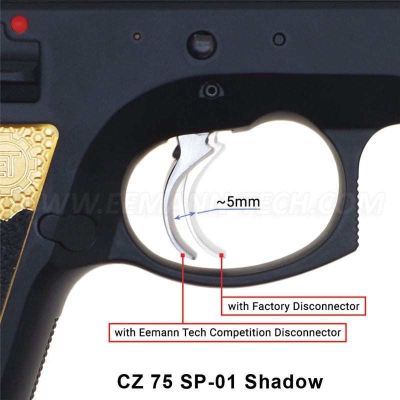 Eemann Tech Competition Disconnector CZ Shadow ET-130044 Acier
